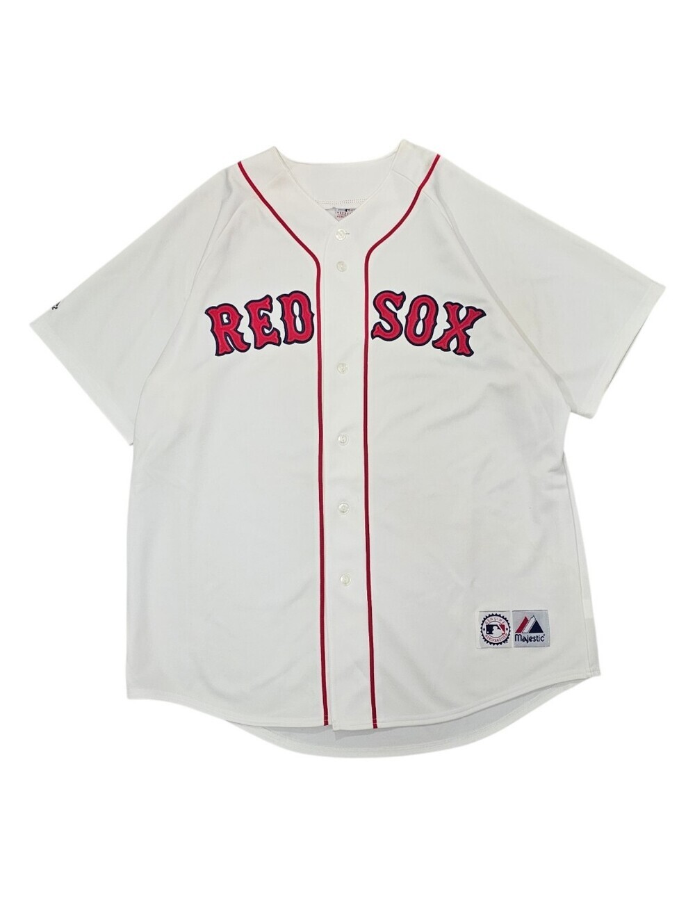 Vintage Boston Red Sox White Baseball Jersey